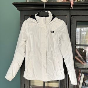 The North Face Resolve Insulated Jacket, White XS